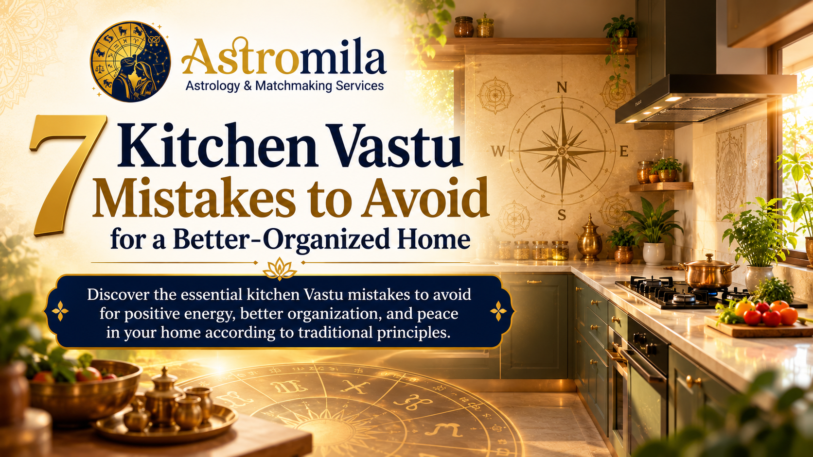 7 Kitchen Vastu Mistakes to Avoid for a Better-Organized Home